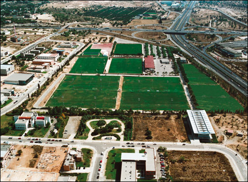 Tréninková hřiště Ciudad Deportiva